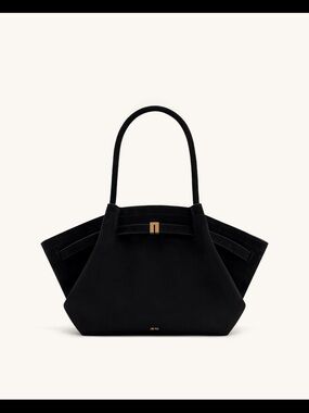 Jw Pei Hana medium tote faux suede black